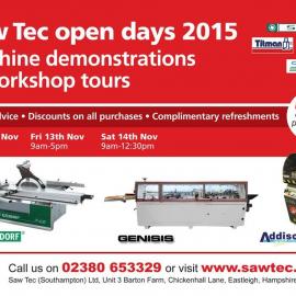 SAWTEC SOUTHAMPTON OPEN DAYS 12TH-14TH NOVEMBER