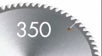 350mm saw blade image