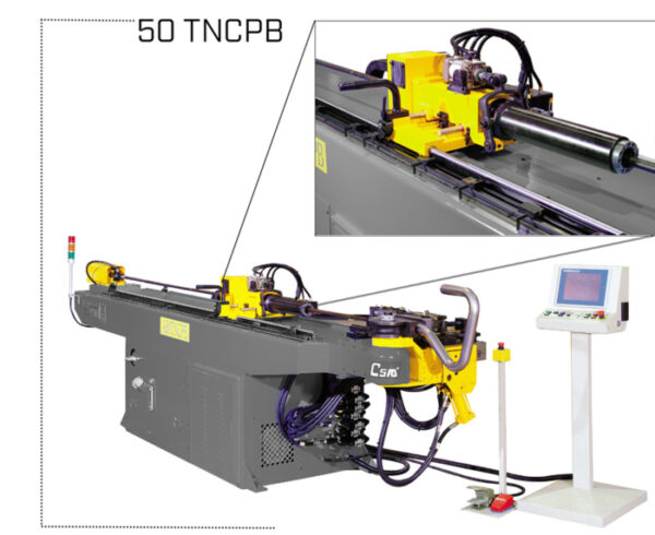 CSM 50 TNCPB Numeric controlled hydraulic tube bender with zoom window