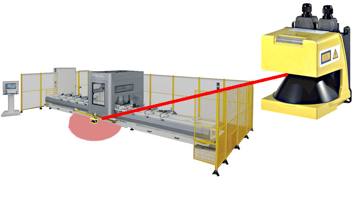 Ariel 5 machining centre scanner image