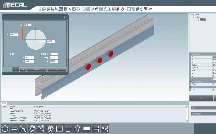 Mecal cad cam 3D image