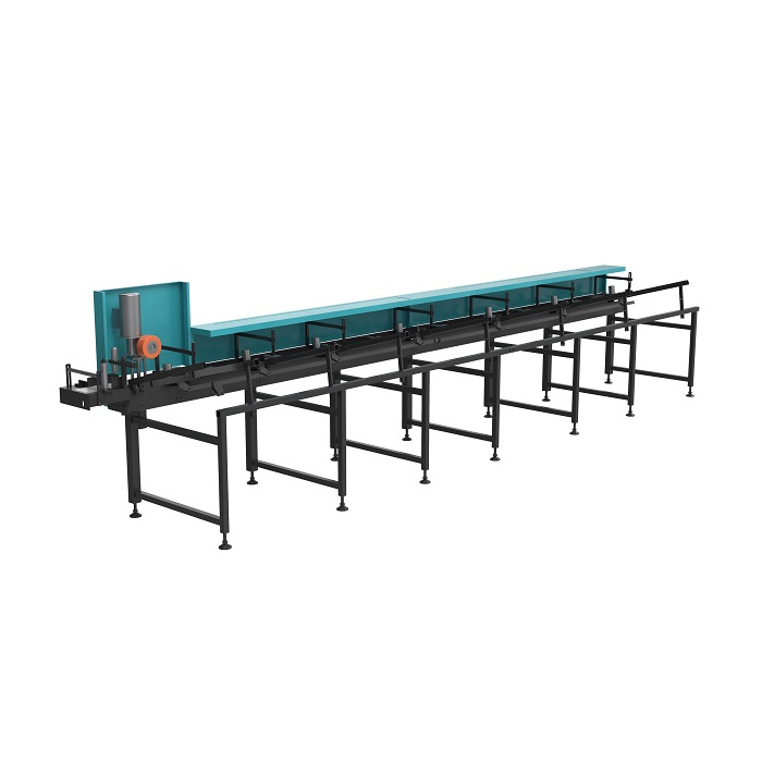 SLB inclined car loader for aluminium saw