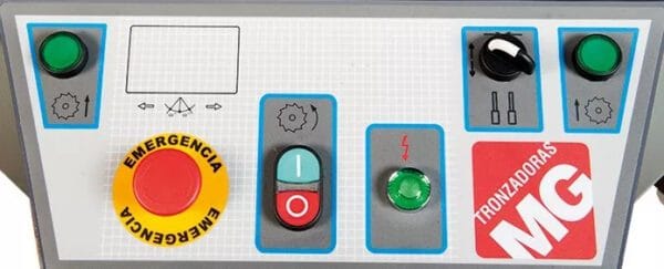 Image of TL aluminium saw control Panel