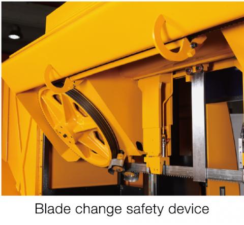 image of blade change safety advice