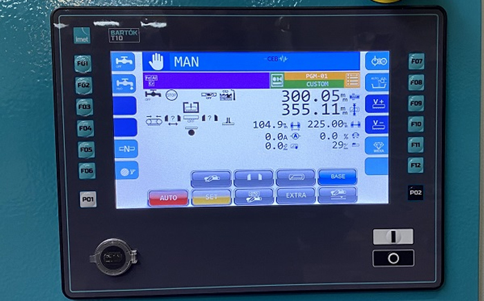 Imet cutting control unit image