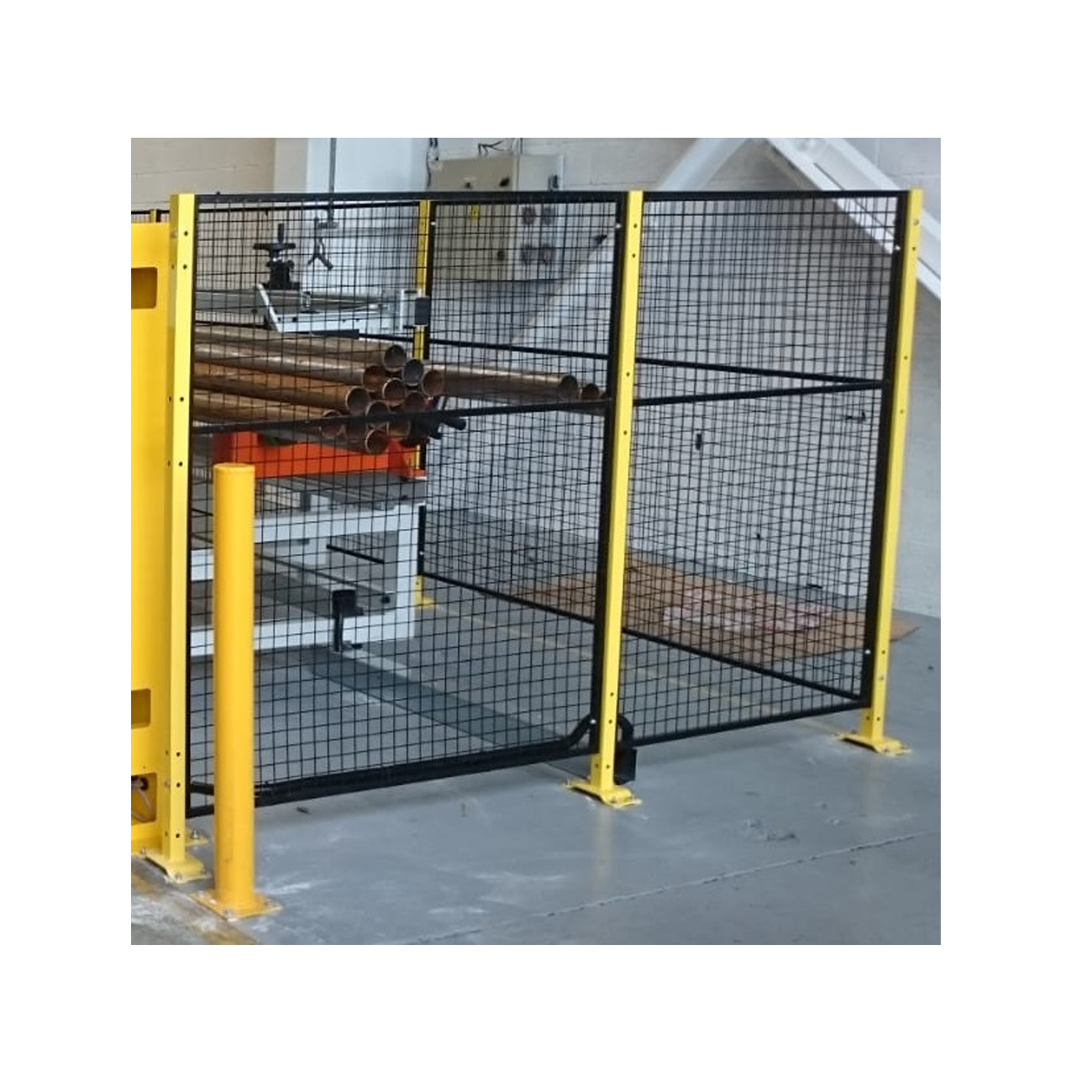 safety fence for imet band saw